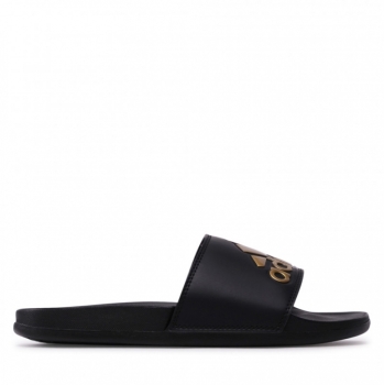 Adidas Adilette Comfort Herren 51 / schwarz-gold