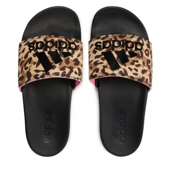 Adidas Adilette Comfort Damen 44 1/2 / animalprint/pink