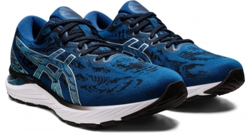 Asics Gel-Cumulus 23 Herren 43,5 / blau/silber