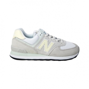 New Balance WL574 VL2 Damen 42,5 / grau-gelb