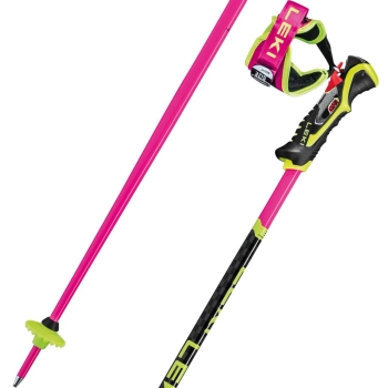 LEKI WCR TBS SL 3D pink/gelb / 110 cm