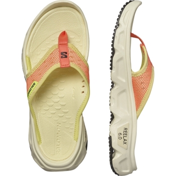 Salomon Reelax Break 6.0 Damen 40 / fresh salmon / transparent yellow / sunny lime