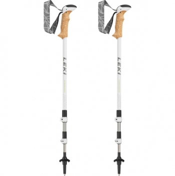 LEKI Cressida Trekkingstöcke mango-white-silber