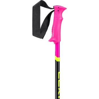 LEKI Racing Kids pink/gelb / 100 cm