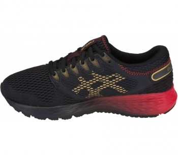 Asics RoadHawk FF 2 Damen 39,5 / Mesh / schwarz/rot/gold