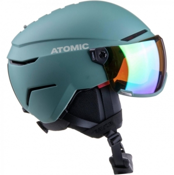 Atomic Savor Visor Stereo grün / L (59-63cm)