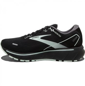 Brooks Ghost 14 GTX Damen 38 / schwarz/mint