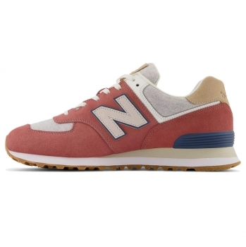 New Balance U574 SR2 unisex 40 / rot - weiß