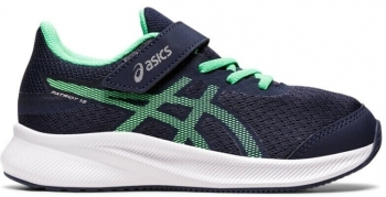 Asics Patriot 13 PS Kinder 31,5 / dunkelblau-grün