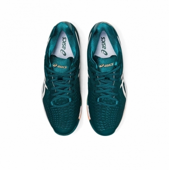 Asics Solution Speed FF 2 Indoor 48 / petrol