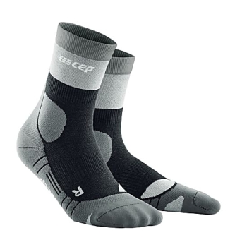 CEP Hiking Light Merino Mid Cut Socks Damen dunkelgrau / II