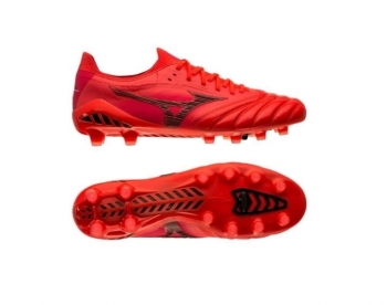 Mizuno Morelia Neo III ß Japan Mix FG unisex 41 / rot-schwarz