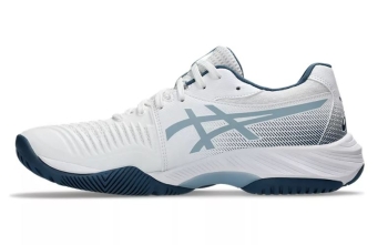 Asics Netburner Ballistic FF 3 Herren 44 / white/vintage indigo