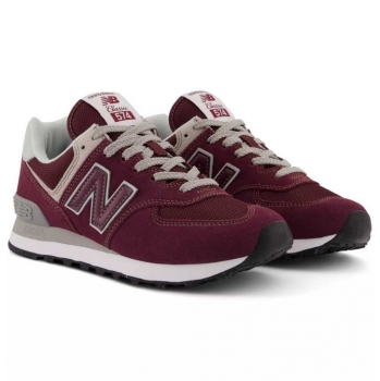 New Balance WL574 EVM Damen Green-Leaf-Standard 37 / weinrot