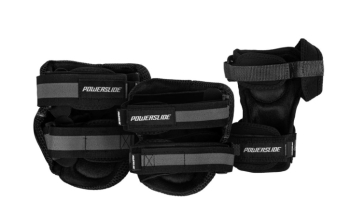 Powerslide Pro Men Set Protection 3-teilig Herren schwarz / M