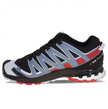 Salomon XA Pro 3D V8 GTX Herren 46 / black/fiery red/faded denim