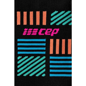 CEP The Run Limited Mid Cut Socks Herren III (Gr. 39-42) / black/neon pink