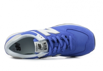 New Balance U574 LG2 unisex blau-weiß / 39 1/2